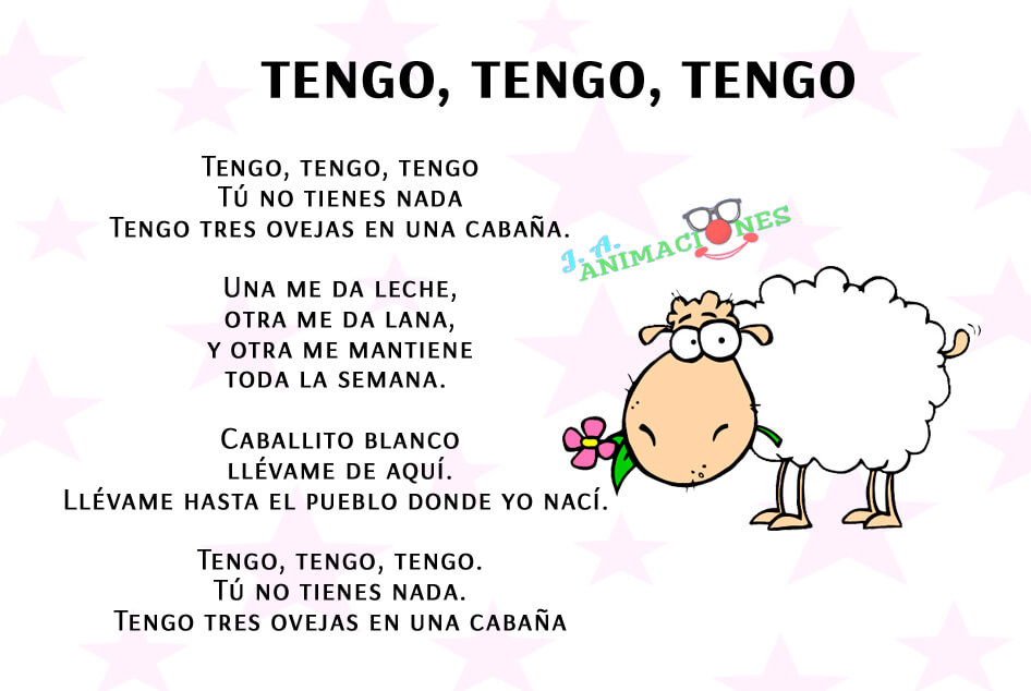 CANCIÓN INFANTIL TENGO