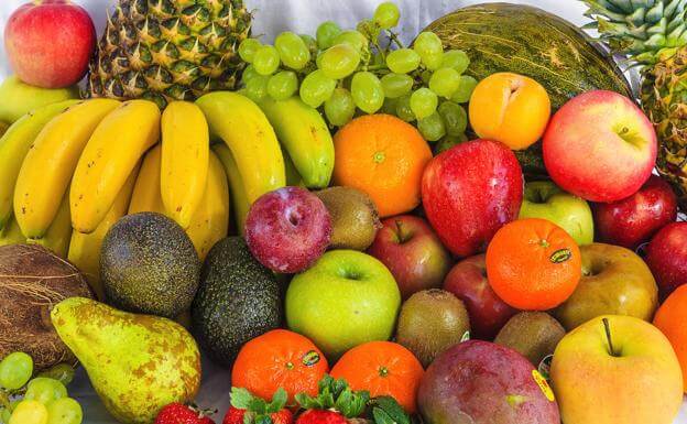 Frutas diferentes